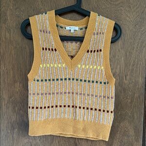 Madewell Multicolor Knit Sweater Vest